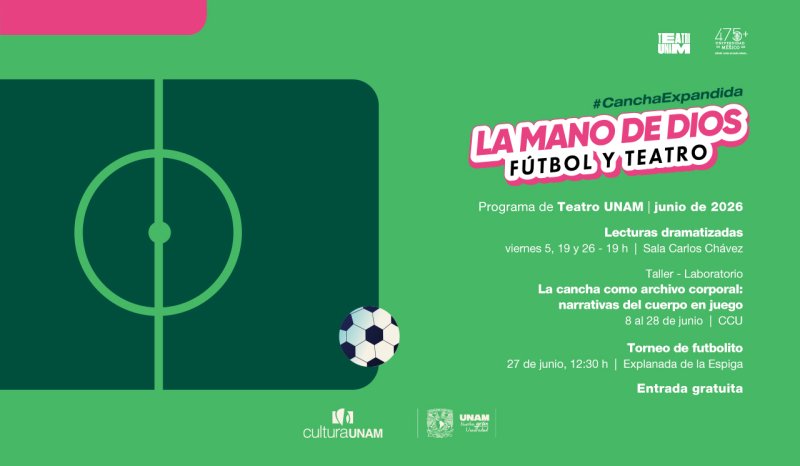La mano de Dios: fútbol y teatro