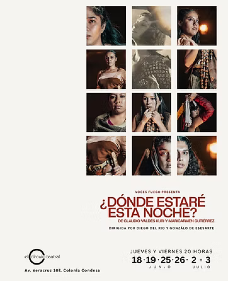 ¿Dónde estaré esta noche?