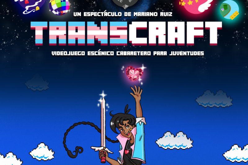 Transcraft: Videojuego escénico cabaretero para juventudes