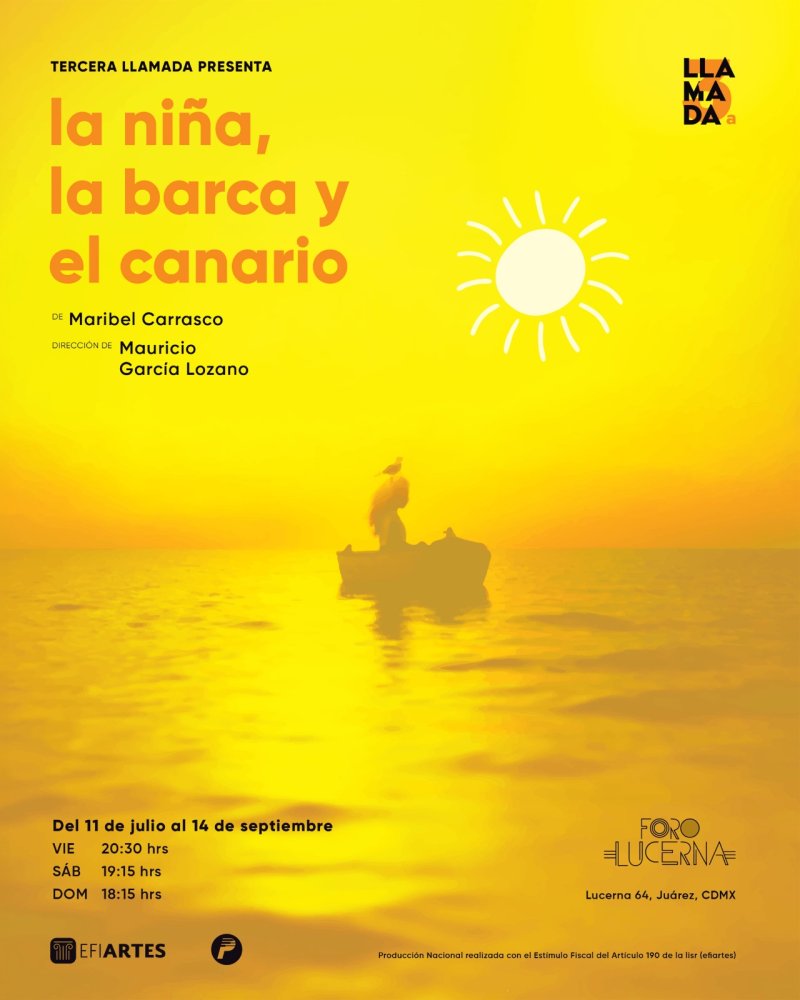 La Niña, la Barca y el Canario